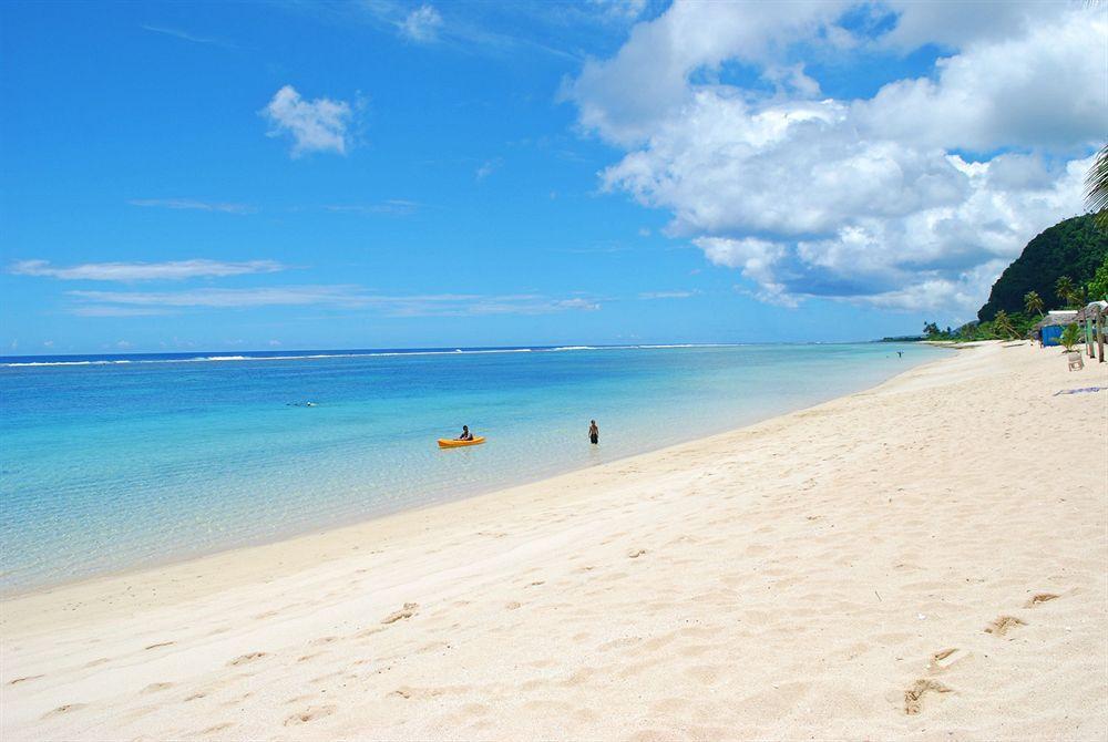 Taufua Beach Fales Lalomanu Luaran gambar