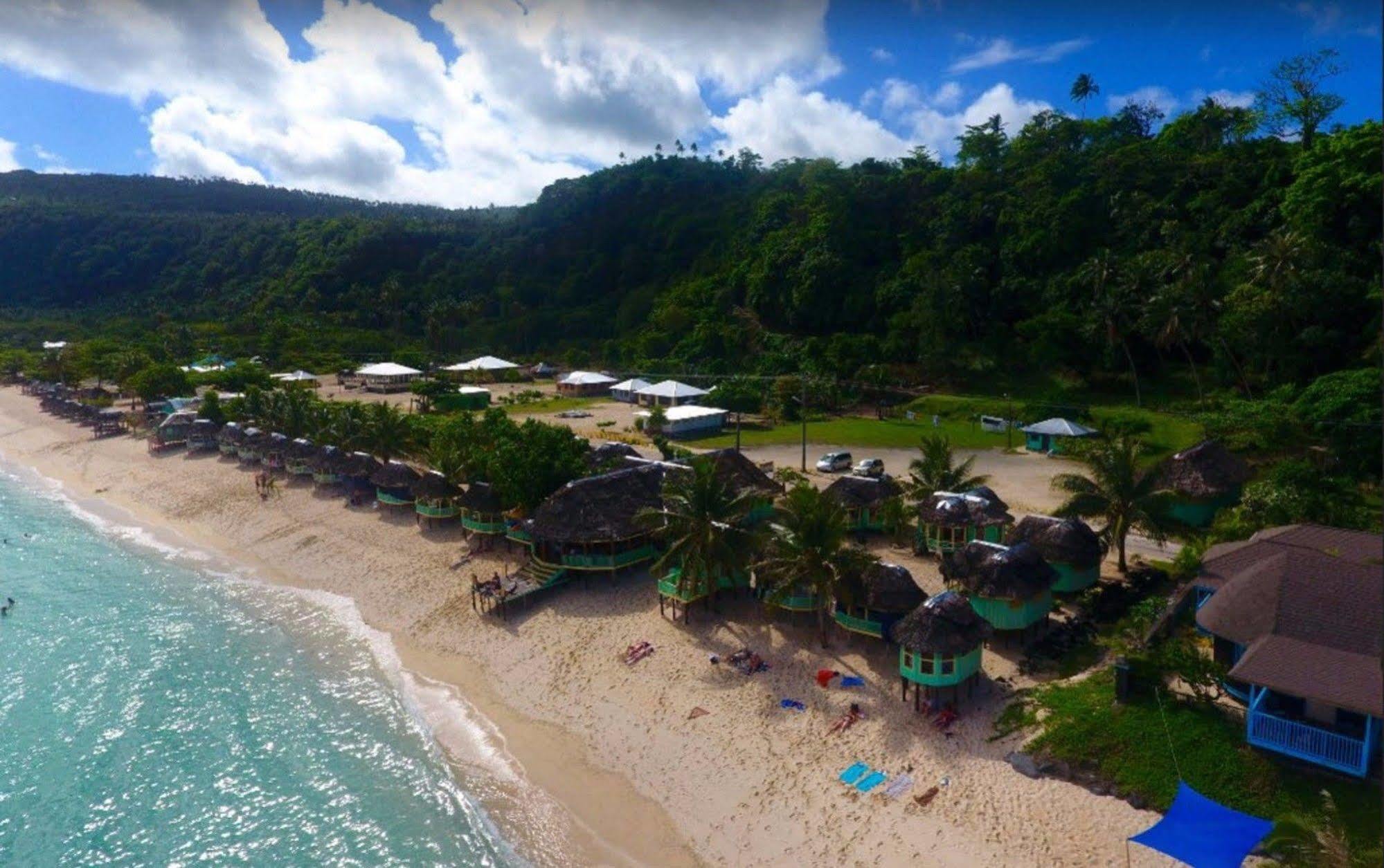 Taufua Beach Fales Lalomanu Luaran gambar