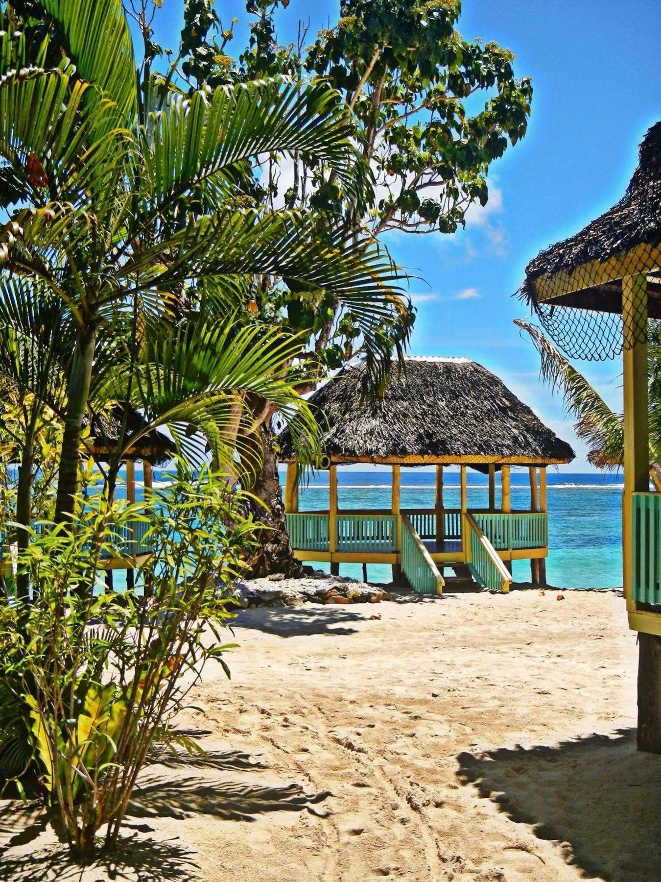 Taufua Beach Fales Lalomanu Luaran gambar
