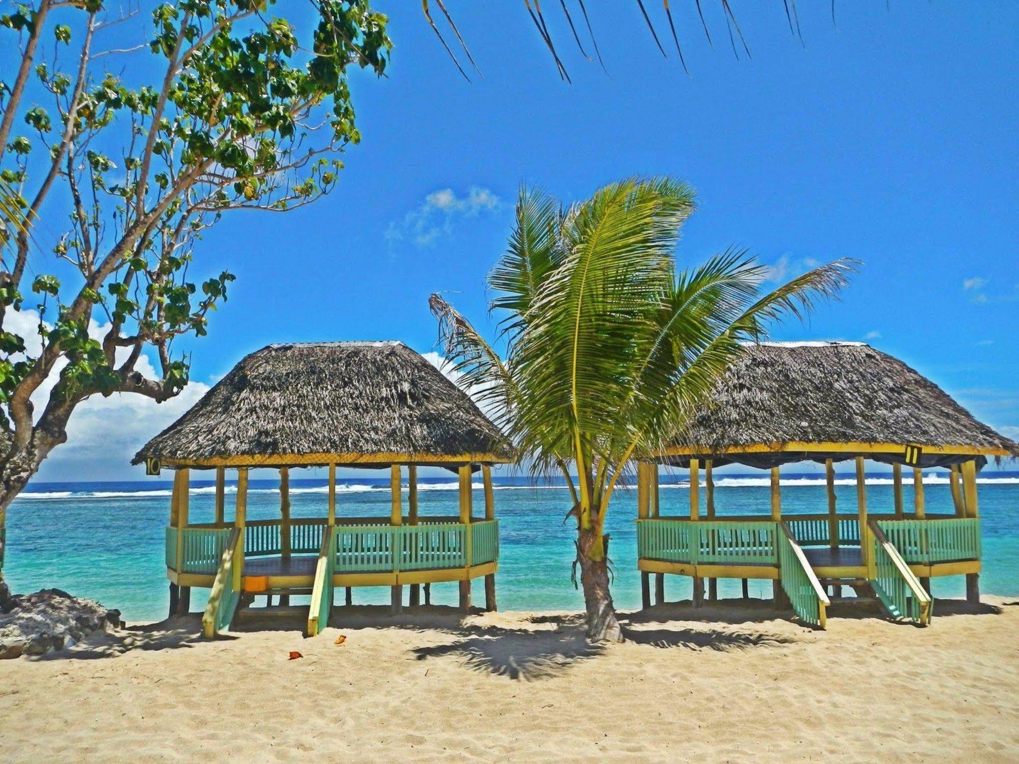 Taufua Beach Fales Lalomanu Luaran gambar